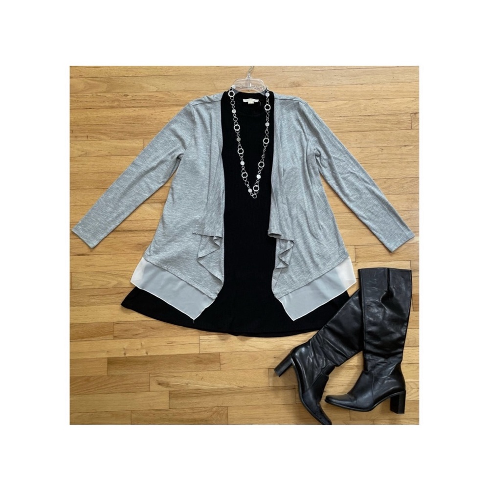 Drape Front Cardigan